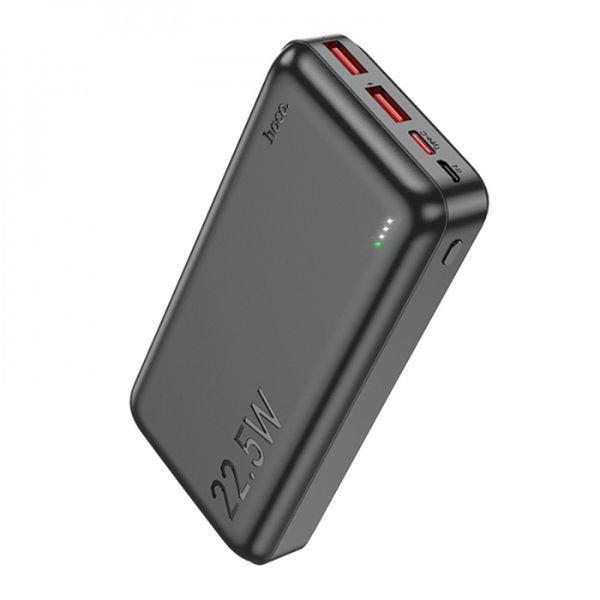Внешний аккумулятор Power Bank 20000 mAh HOCO J101A Astute, черный