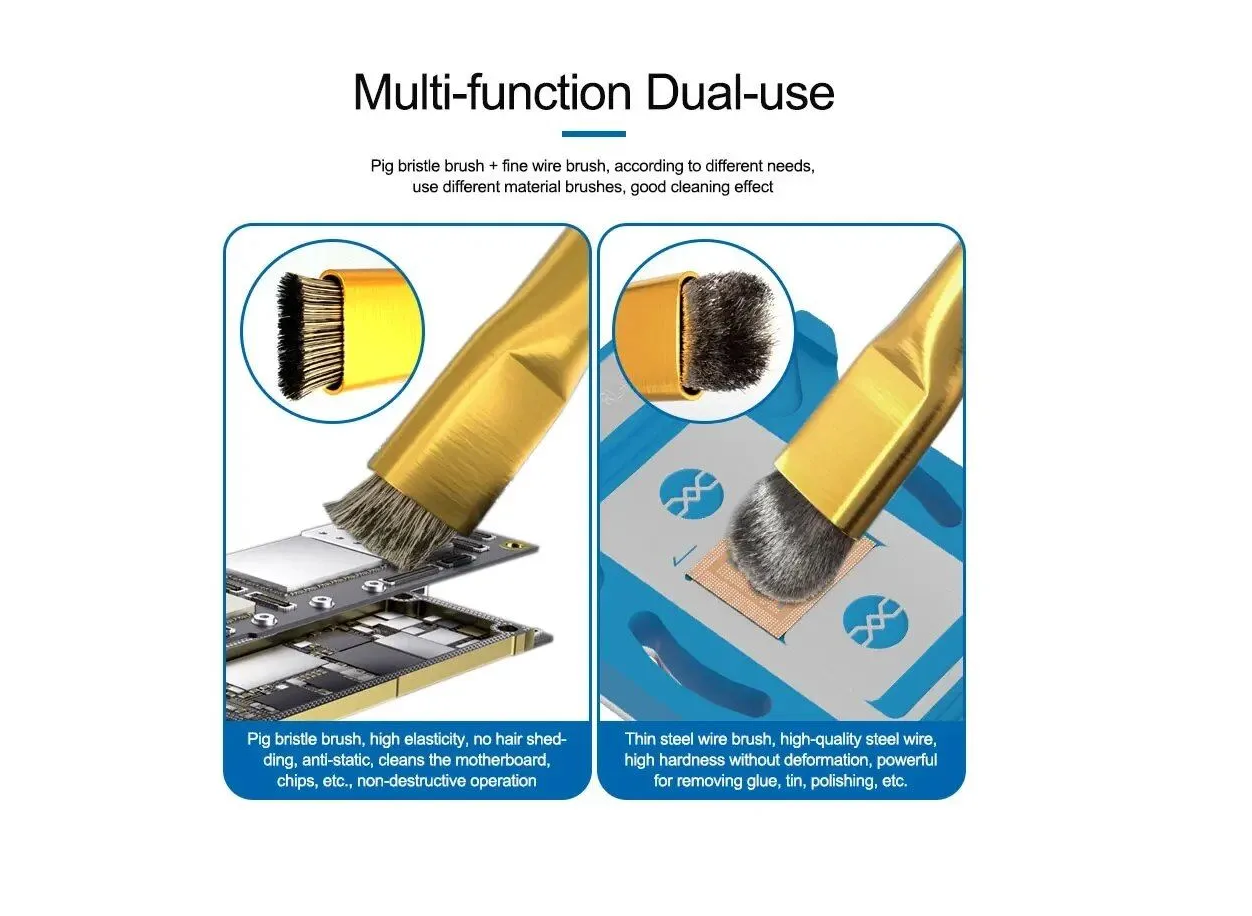 Щетка для очистки SUNSHINE SS-022D двухсторонняя (со сменными головками)