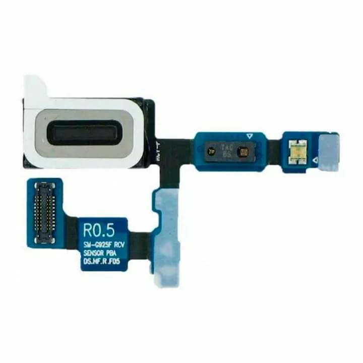 Шлейф Samsung G925f/ S6 Edge со слуховым динамиком (ORIG)