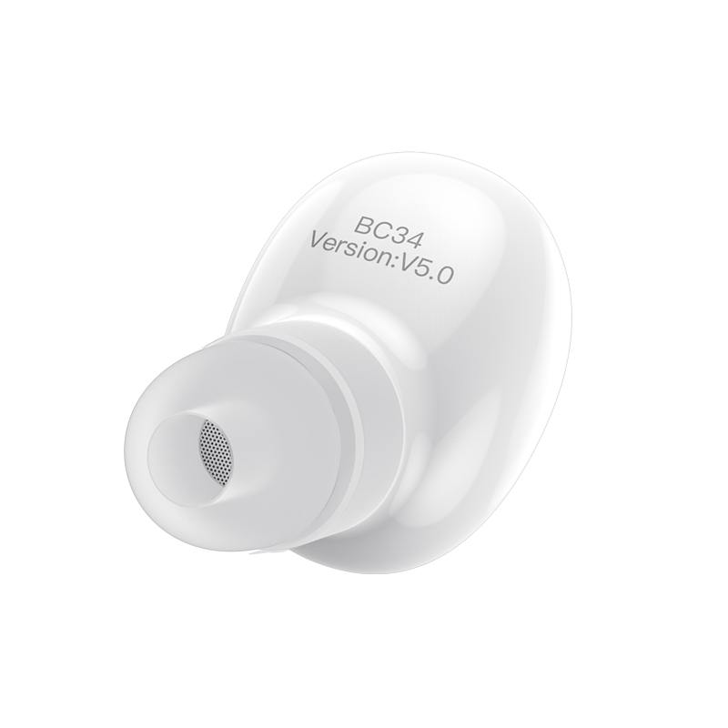 Bluetooth гарнитура BOROFONE BC34 Mikey Mini BT headset, белая