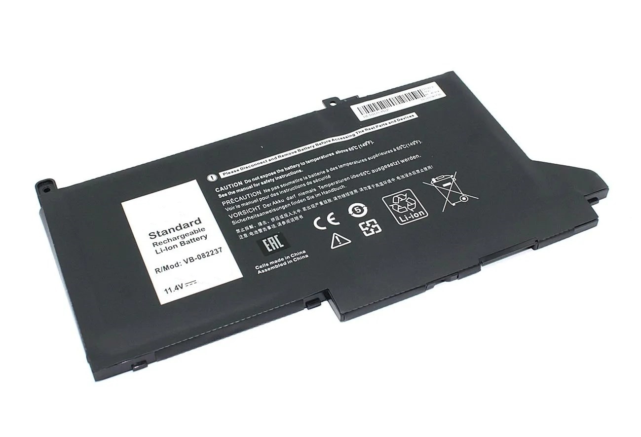 АКБ 0G74G для ноутбука Dell Latitude E7280 11.4V 3500mAh (Org)