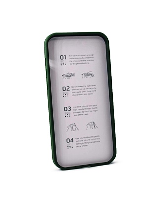 Чехол Piblue iPhone 13 Pro Max Silicone MagSafe, зеленый