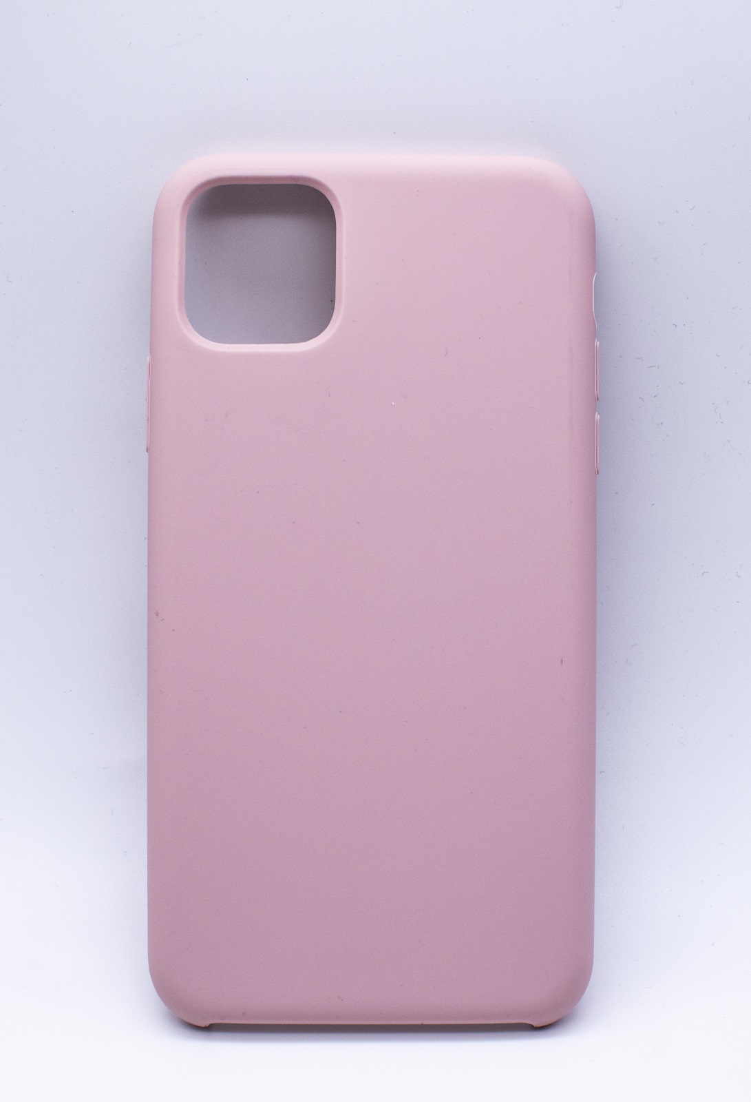 Чехол силиконовый гладкий Soft Touch iPhone 11 Pro Max, розовый песок №19