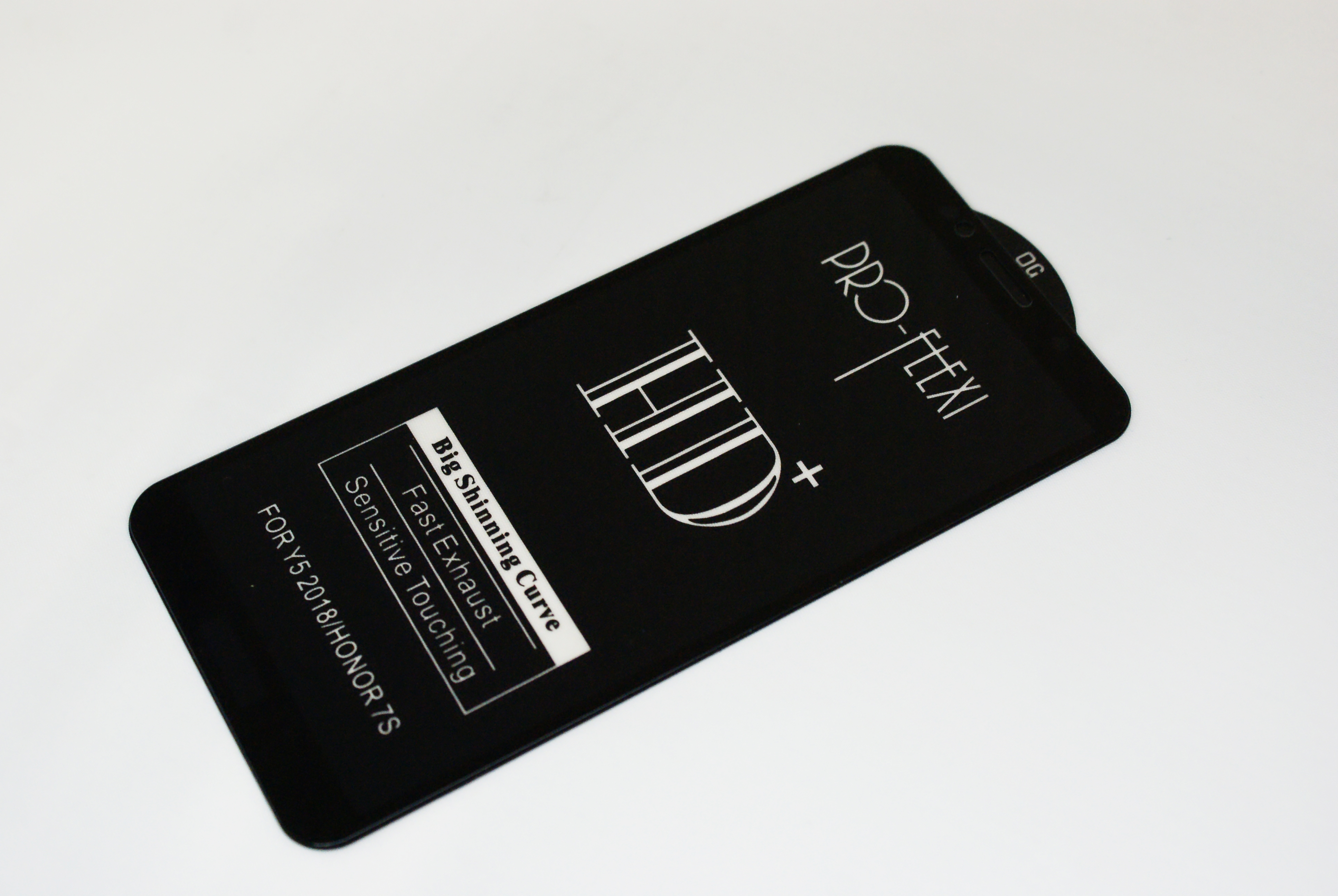 Защитное стекло Huawei Honor 7A/ Y5 2018/ Y5 Prime 2018 HD+, черное (тех пак)