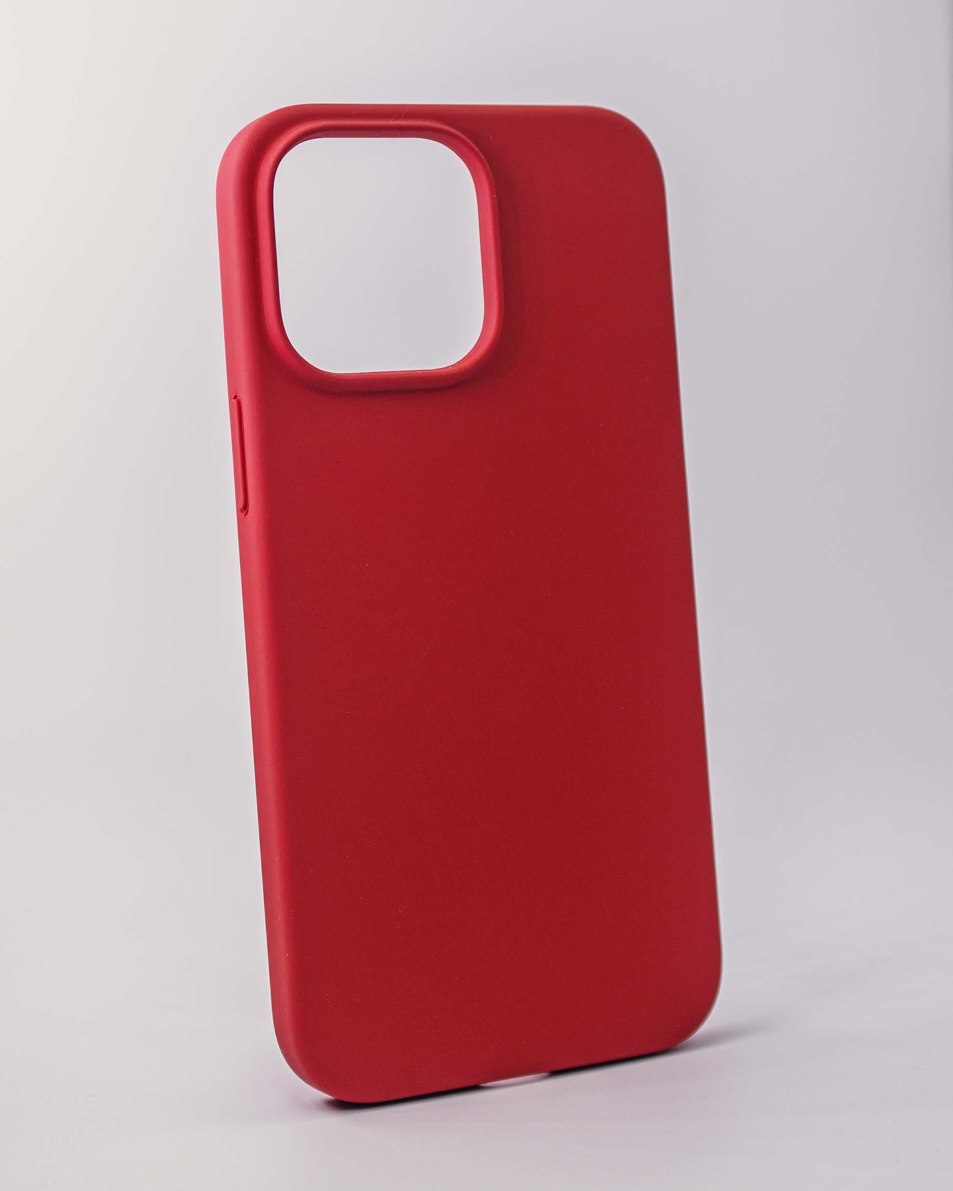 Чехол Piblue iPhone 14 Pro Max Silicone MagSafe, красный