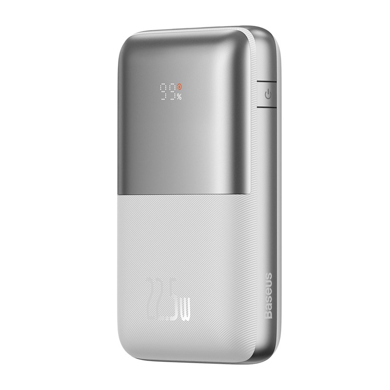 Внешний аккумулятор Power Bank 20000 mAh BASEUS Bipow Pro (22.5W, 3A), белый