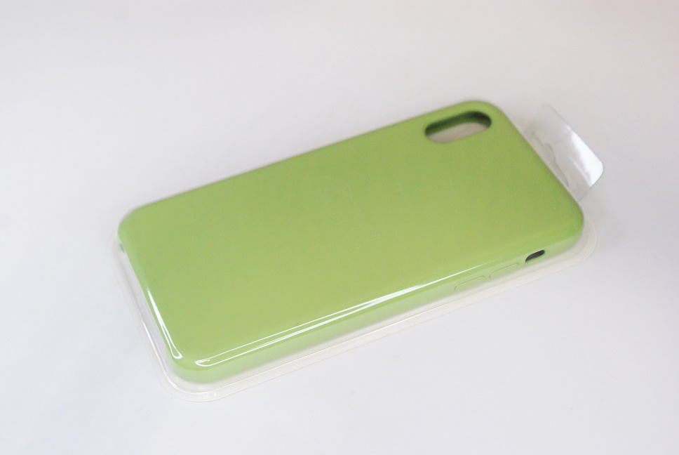 Чехол силиконовый гладкий Soft Touch iPhone XR, зеленый №1,31
