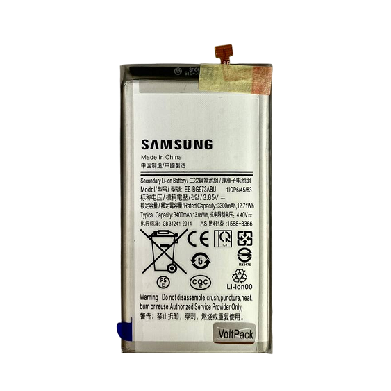 АКБ для Samsung G973F Galaxy S10 (EB-BG973ABU) Li-ion 3400 mAh VoltPack (Премиум) упаковка