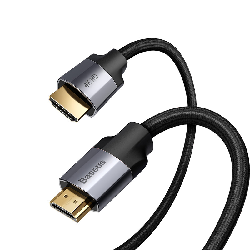Кабель HDMI 4K HD 2.0 Visual Enjoyment BASEUS 3 м, черный