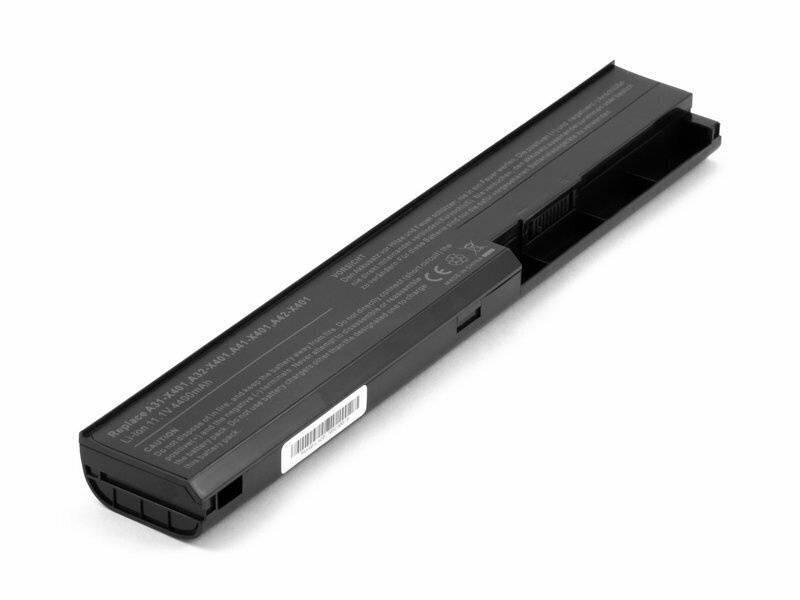 АКБ A32-X401 для ноутбука Asus X401 5200mAh (OEM) черная