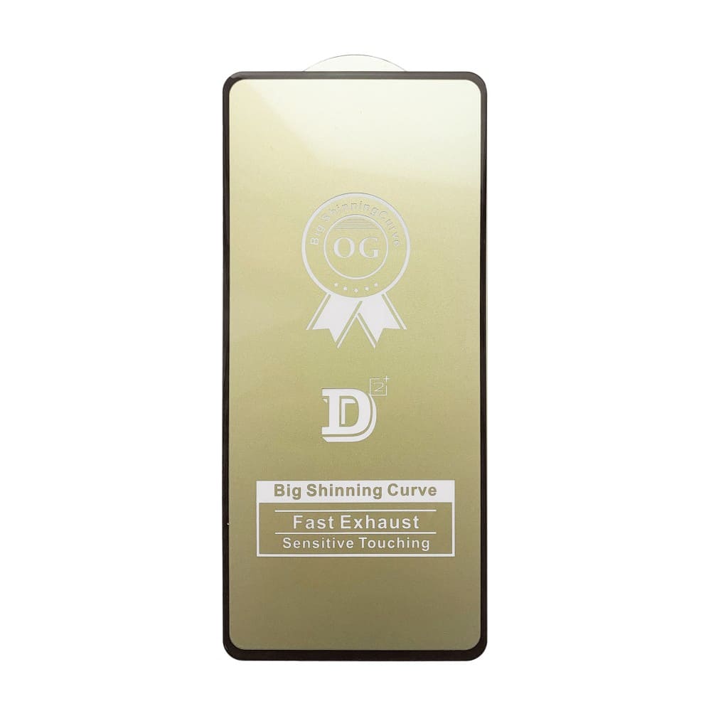 Защитное стекло Realme 6 Pro/ X3/ X3 SuperZoom, черное (тех упаковка)