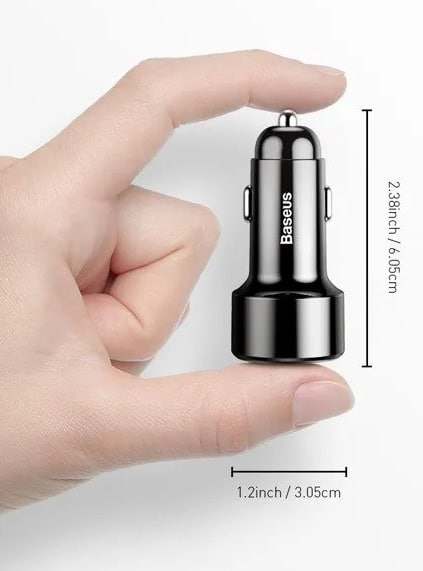 АЗУ с дисплеем Baseus Magic Series PPS (Type С PD+QC) (2 USB A) (45W) (Черная)