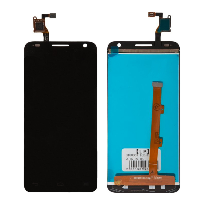 Дисплей Alcatel OT 6036Y (Idol 2 Mini S) в сборе с тачскрином (Черный)