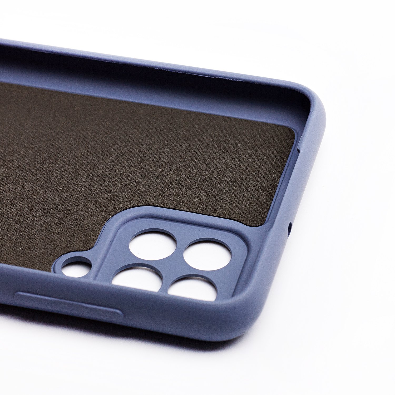 Чехол силиконовый гладкий Soft Touch Samsung A22 4G/ M22 RU/ M32, серый