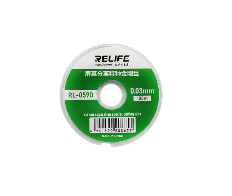 Струна для снятия стекла Relife RL-059D (0,03мм, 100м)