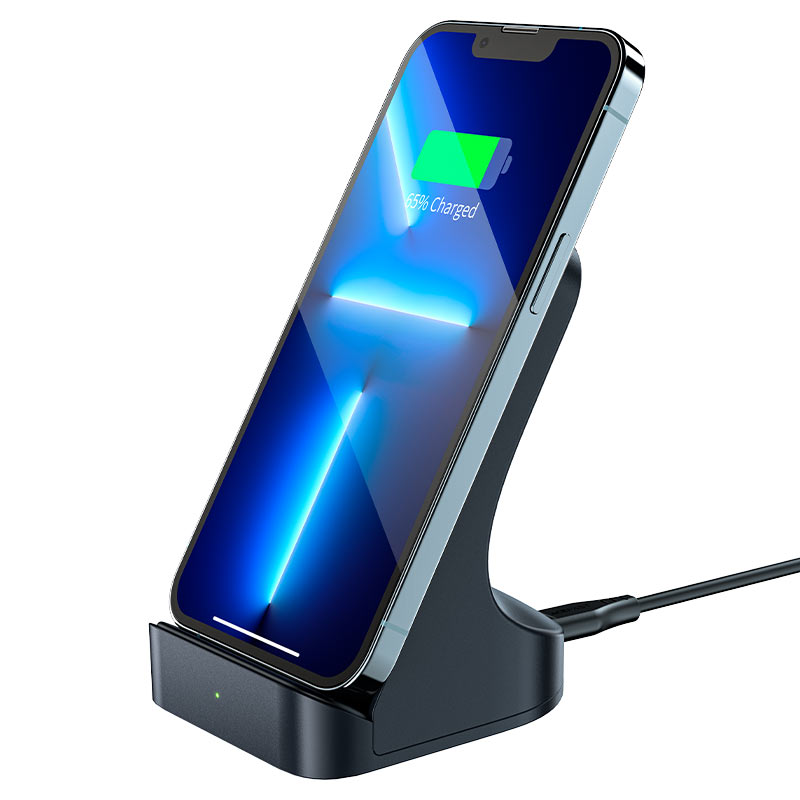 Беспроводное зарядное устройство ACEFAST E14 Fast Wireless Charger Desktop Holder, серый