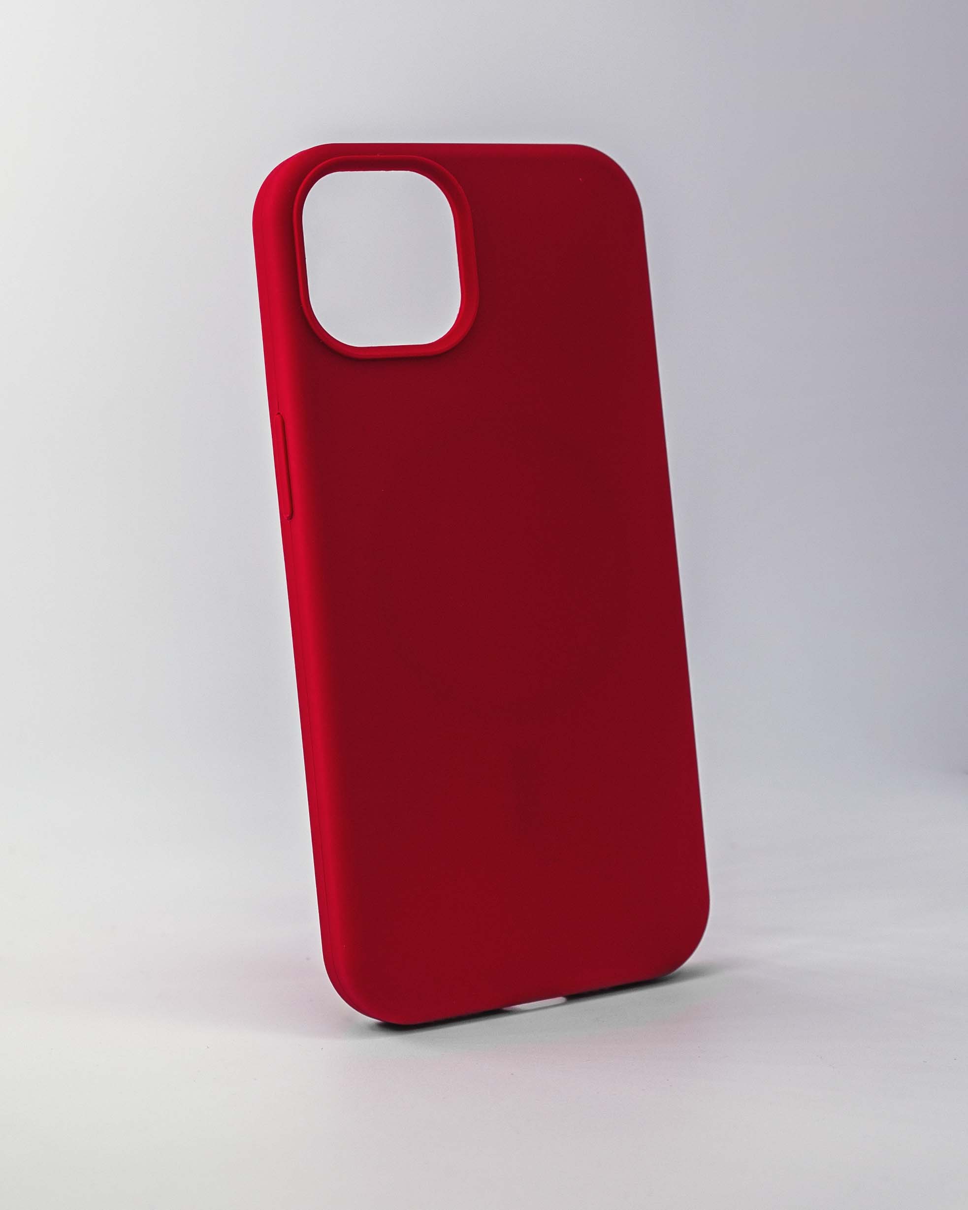 Чехол Piblue iPhone 13 Silicone MagSafe, красный