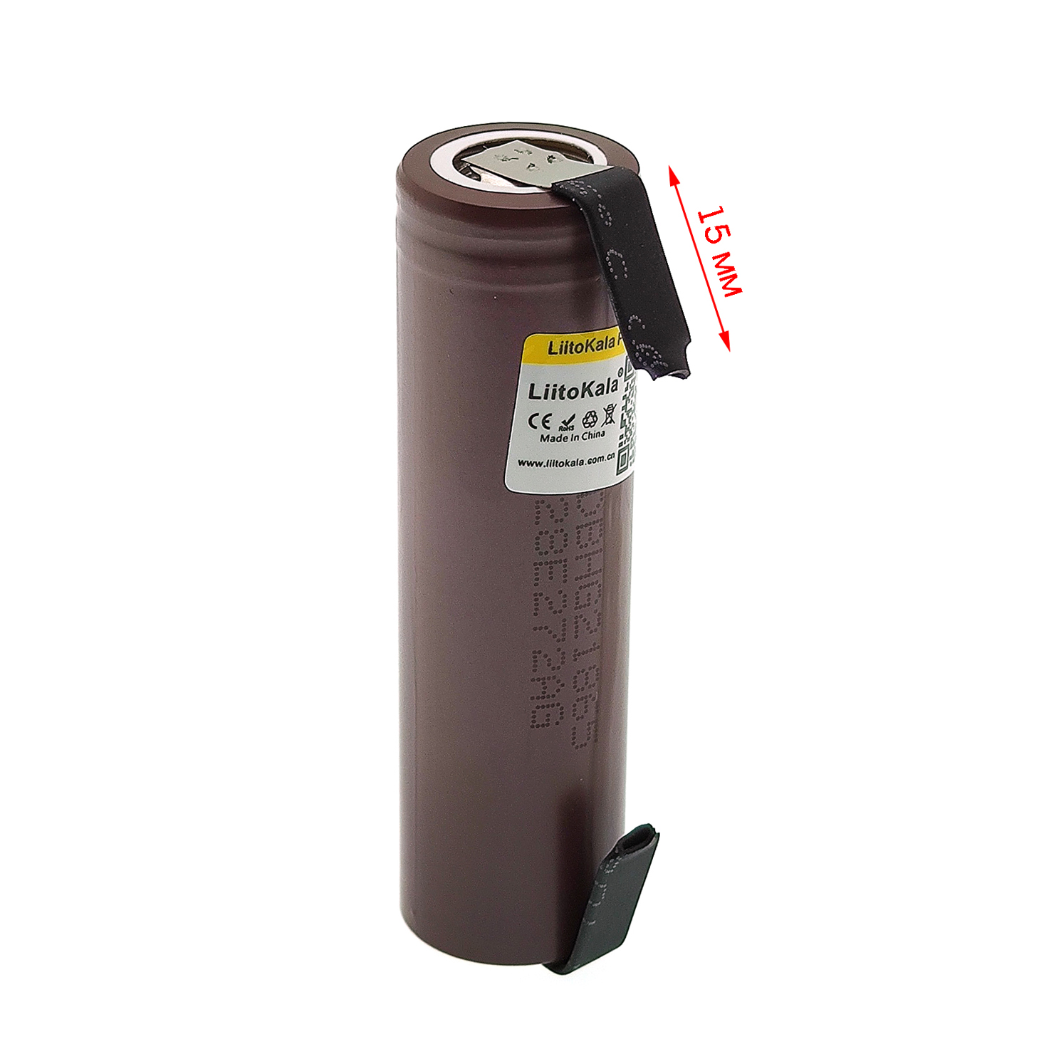 Аккумулятор 18650 LIITOKALA Lii-HG2-N (3000mA, 3,7В, для пайки)