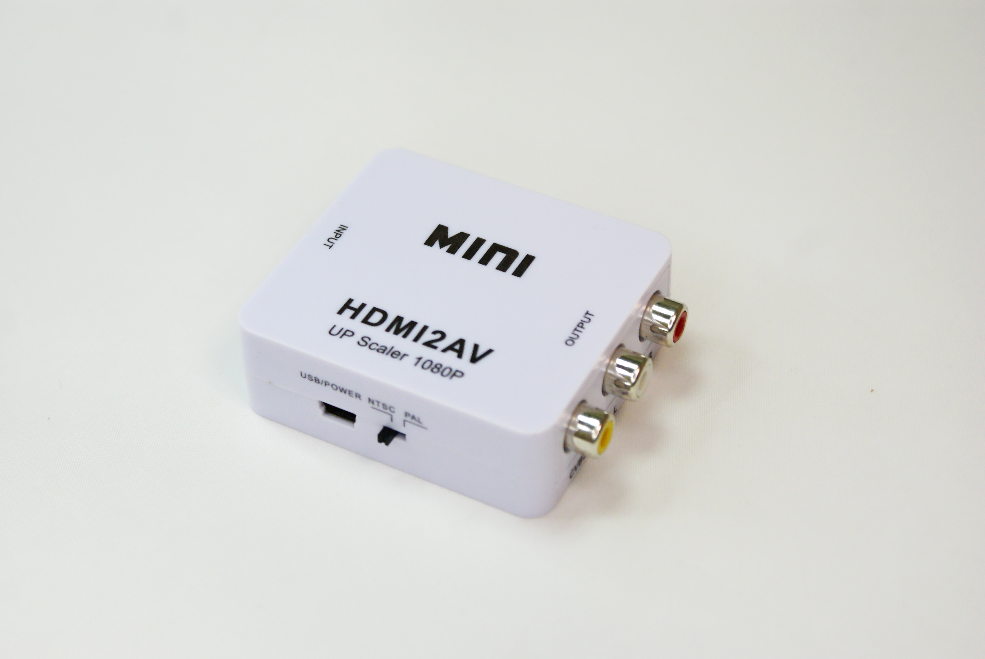 Конвертер HDMI (F) to RCA (M) (FullHD) (черный)
