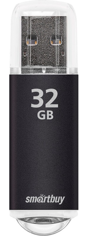 USB флеш-накопитель Smartbuy 32 GB USB 2.0 V-Cut, черный