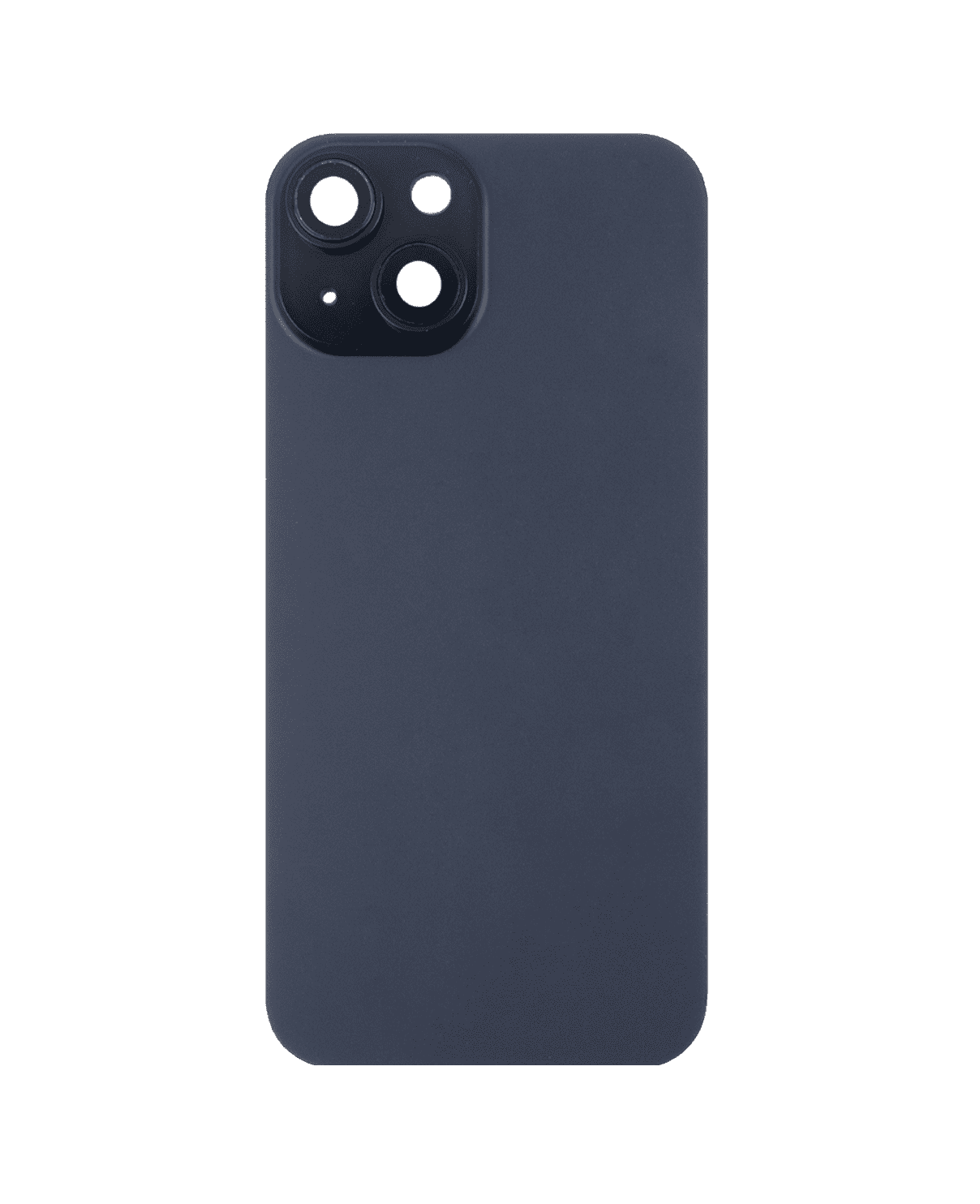 Задняя крышка iPhone 15 легкая установка, в сборе со стеклом камеры и MagSafe, Черный (Org)