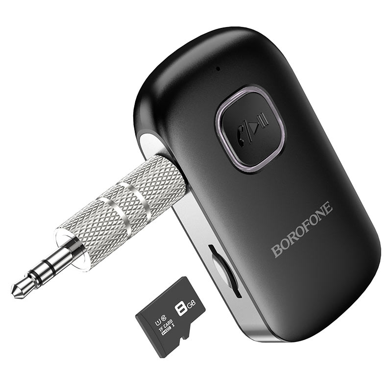 Bluetooth Car Receiver BOROFONE BC42 (адаптер Bluetooth для автомагнитолы c AUX 3.5mm входом)