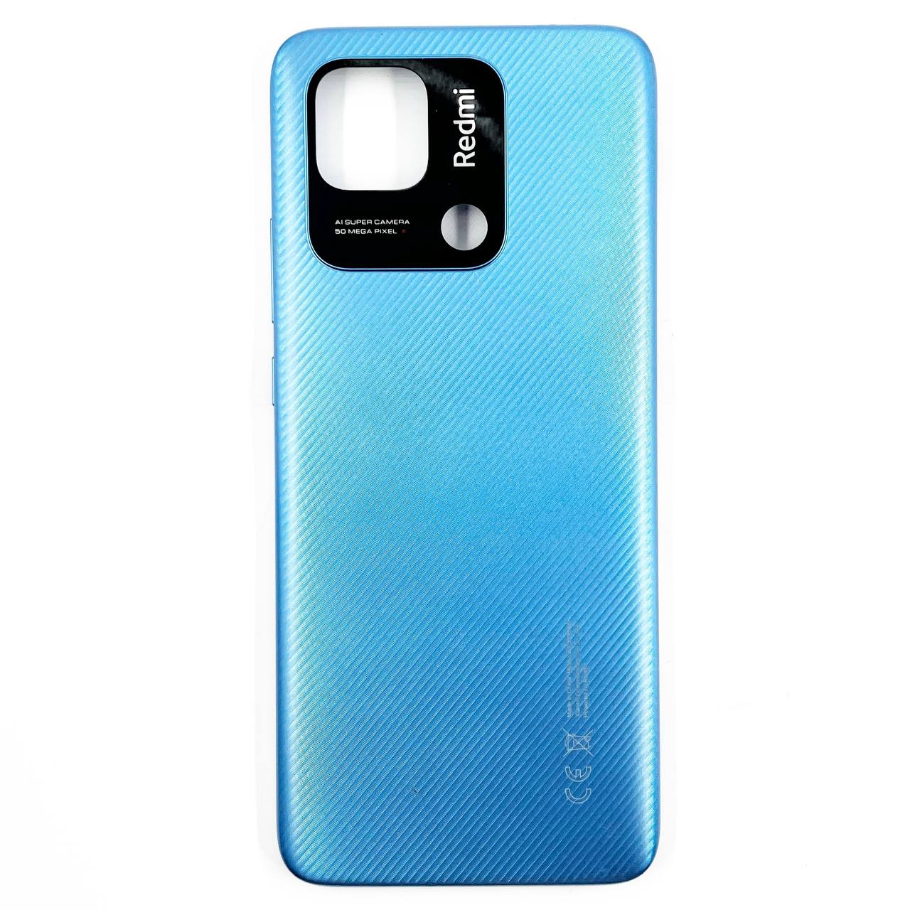 Задняя крышка для Xiaomi Redmi 10C, синяя