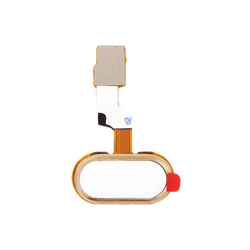 Шлейф Meizu M3s/ M3s minii с кнопкой Home, золото