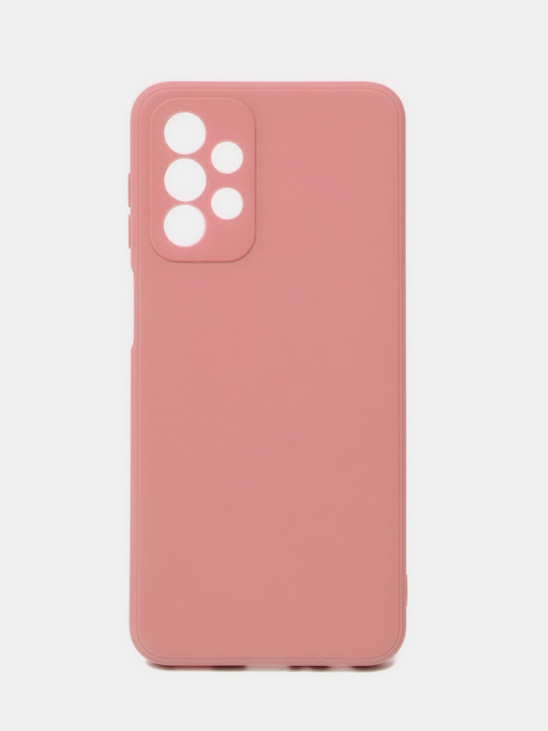 Чехол силиконовый гладкий Soft Touch Samsung A23, персиковый