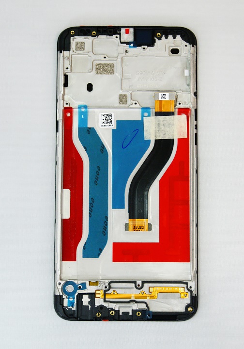 Дисплей Samsung A107F GALAXY A10S в сборе с тачскрином и рамкой, Черный (OR100%)