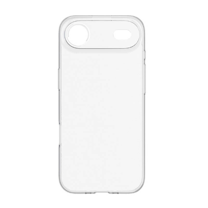 Чехол силиконовый тонкий iPhone 17 Air, прозрачный