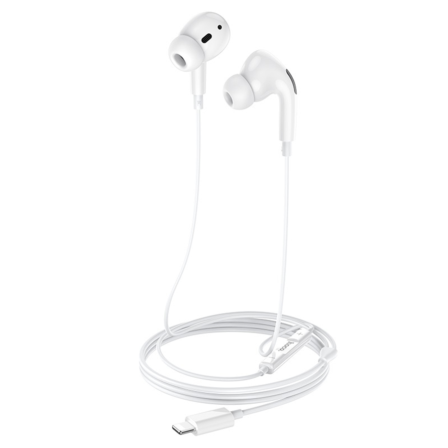Наушники HOCO M111 Pro Primero digital headset Lightning, белые
