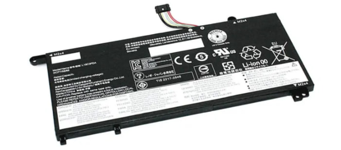 Аккумуляторная батарея для ноутбука Lenovo (L19C3PDA) 11.52V 3820mAh