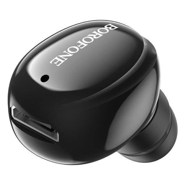 Bluetooth гарнитура BOROFONE BC34 Mikey Mini BT headset, черная