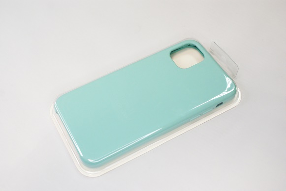 Чехол силиконовый гладкий Soft Touch iPhone 11, мятный №21