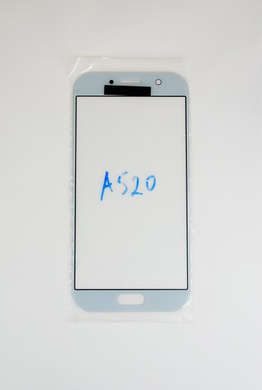 Стекло Samsung A520F, голубое