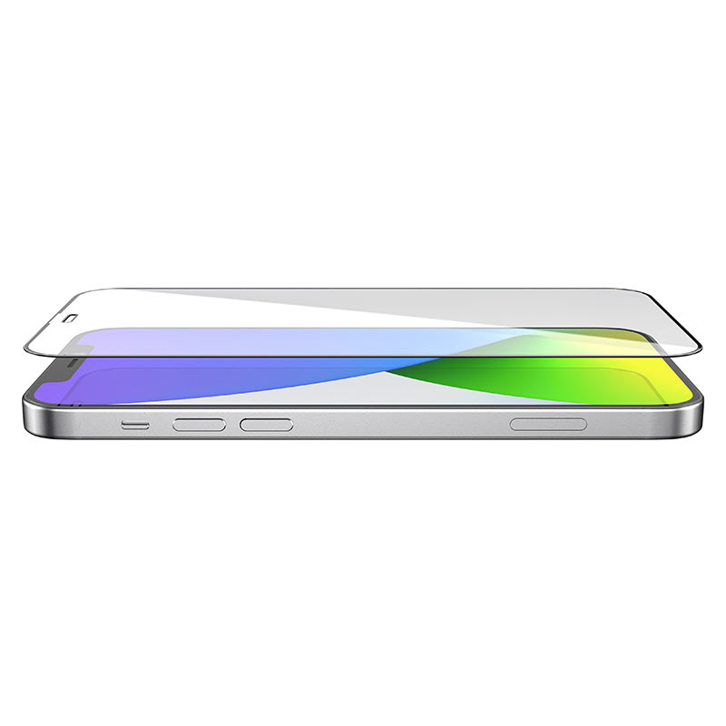 Защитное стекло iPhone 12 mini HOCO G1 полное покрытие, черное