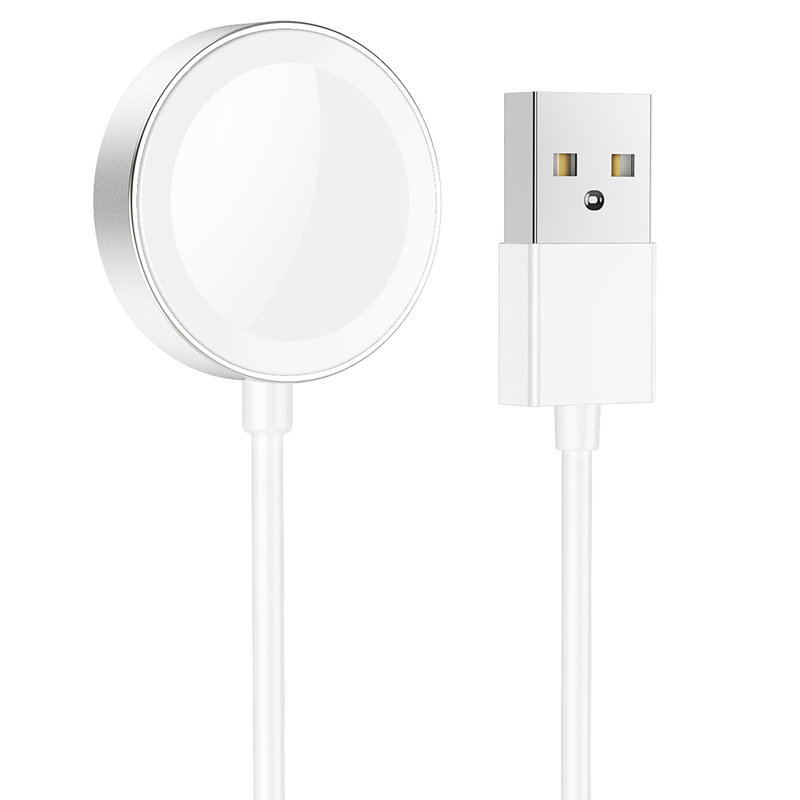 Беспроводное зарядное устройство HOCO CW39 wireless charger for iWatch, белый