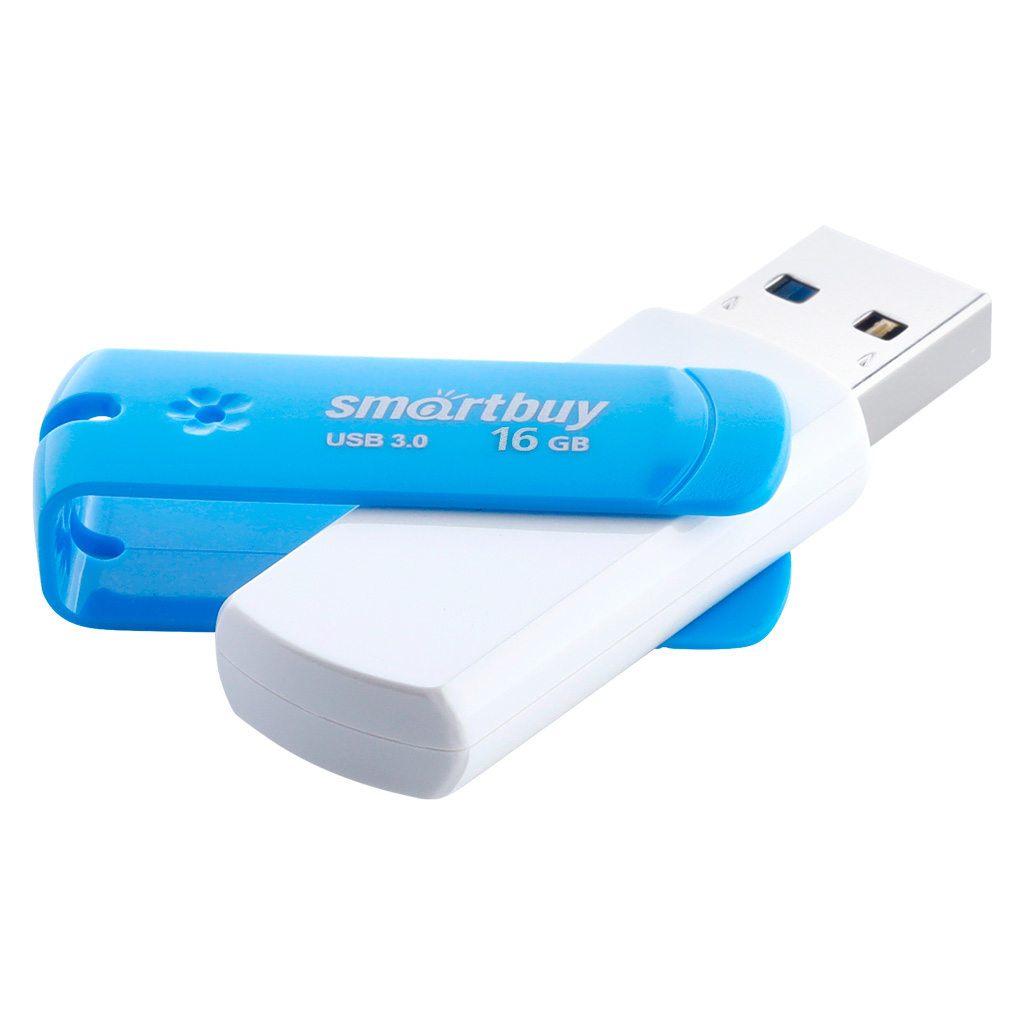 USB флеш-накопитель Smartbuy 16 GB USB 3.0/3.1 Diamond, синий