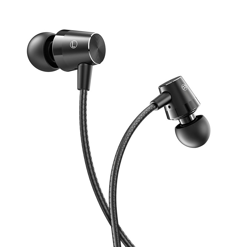 Наушники HOCO M79 Cresta universal earphones with mic. черные