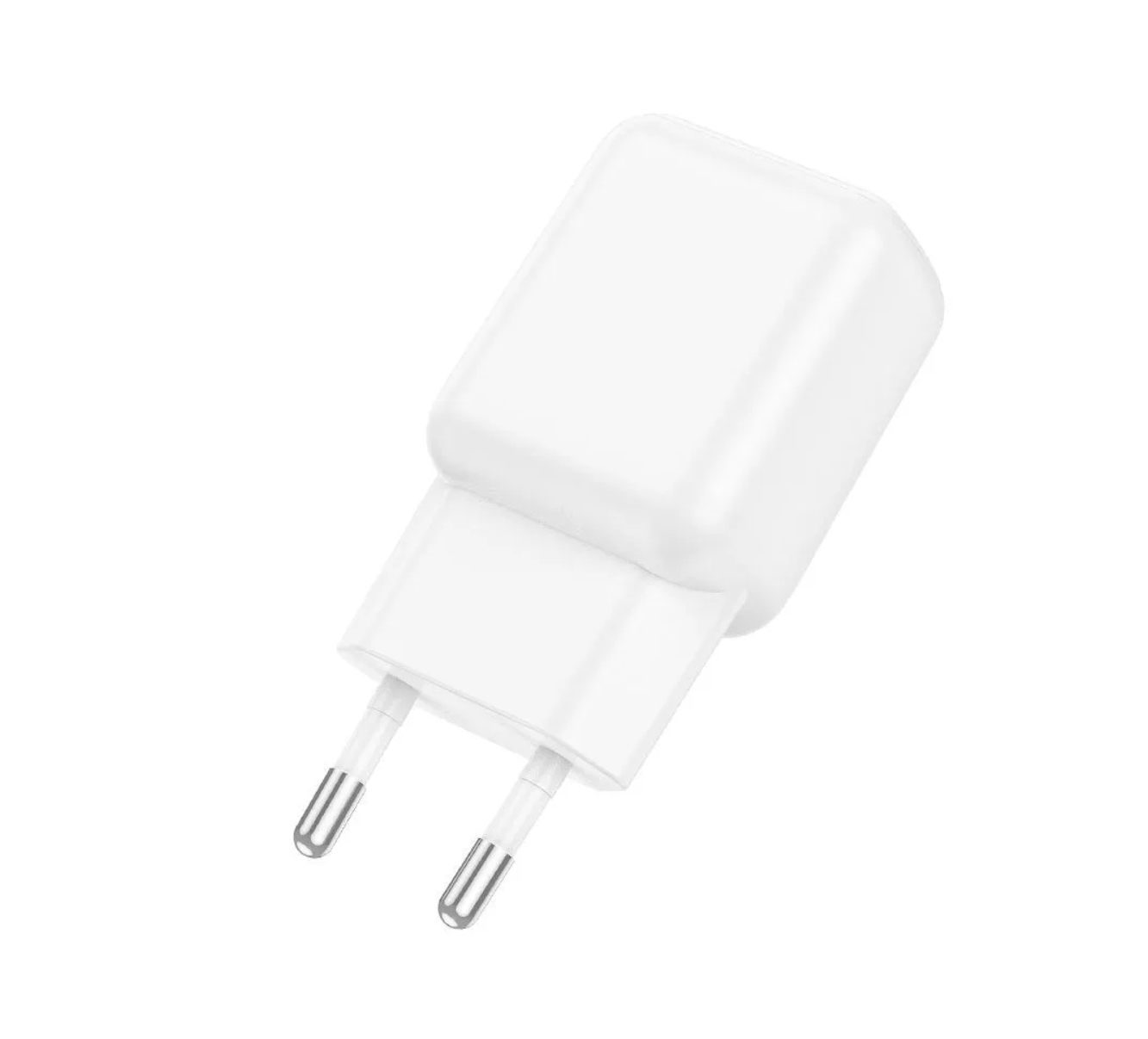 Сетевой адаптер HOCO C96A (2.1A) single port charger set с кабелем Type-C, белый