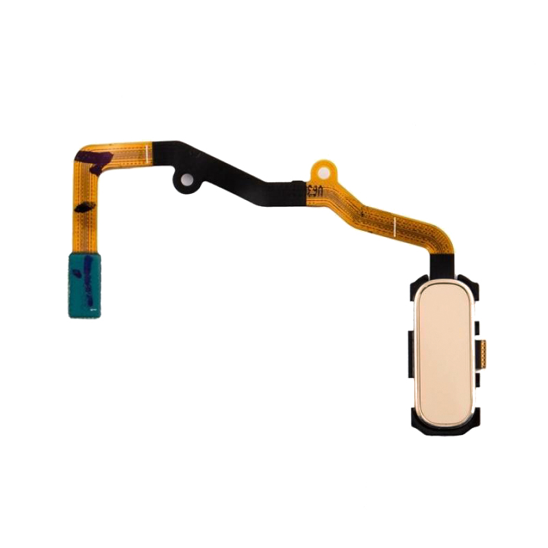 Шлейф Samsung G935F (S7 Edge) на кнопку Home, золото