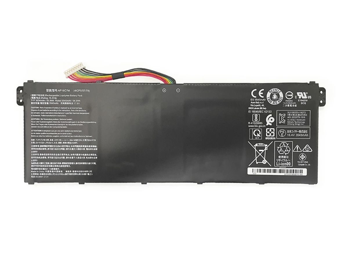 АКБ AP18C7M для ноутбука Acer Swift 3 SF313-52 15.4V 3834mAh (Org)