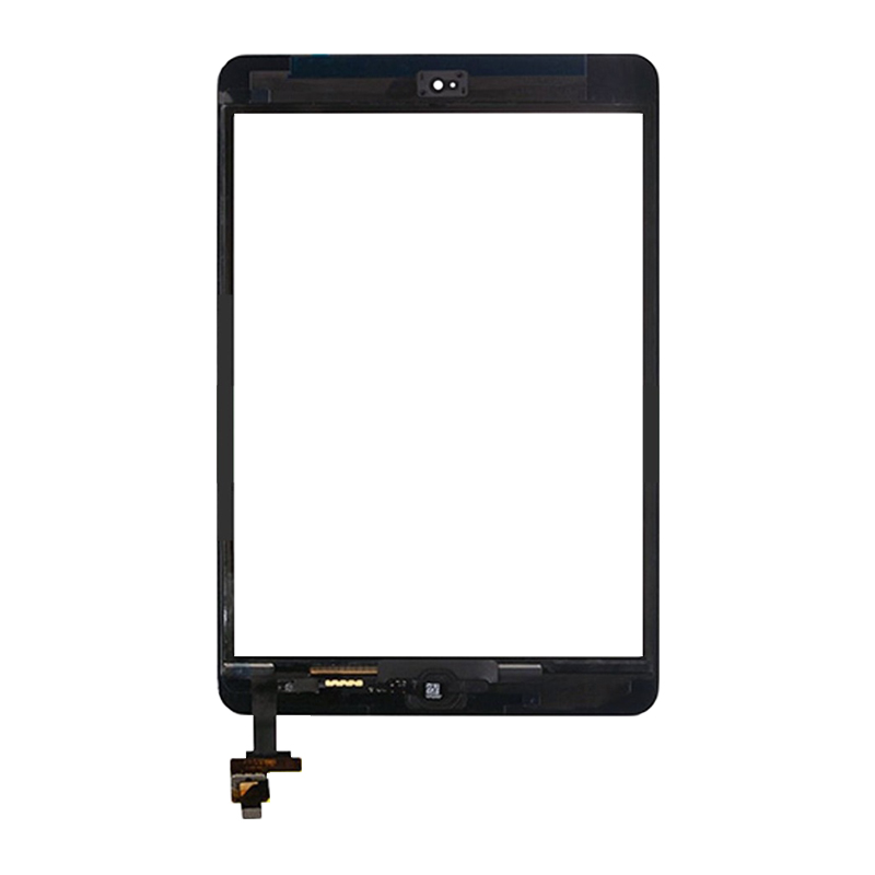 Тачскрин iPad Mini (A1432) с коннектором, кнопкой Home и скотчем Черный