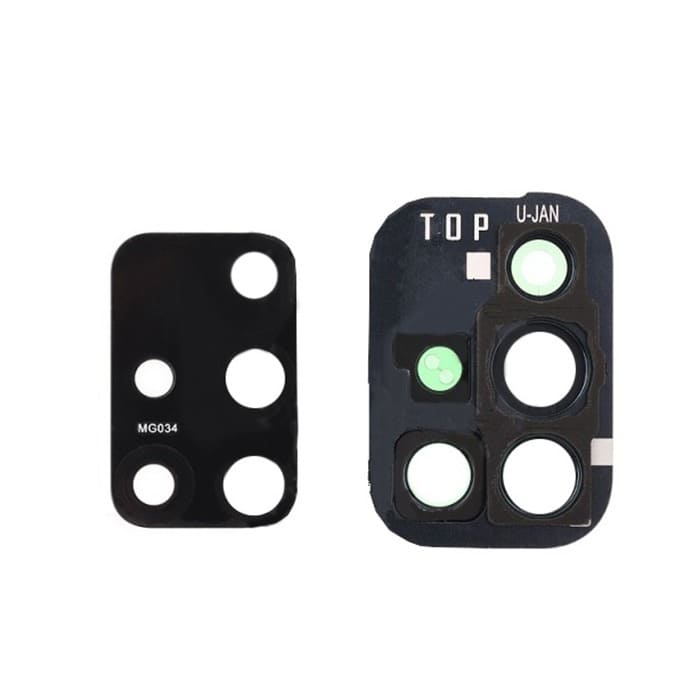 Стекло камеры Samsung A715F, черное