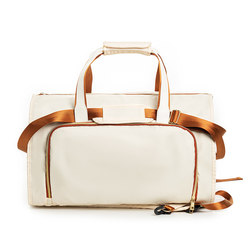 Сумка дорожная портплед рюкзак бежевая