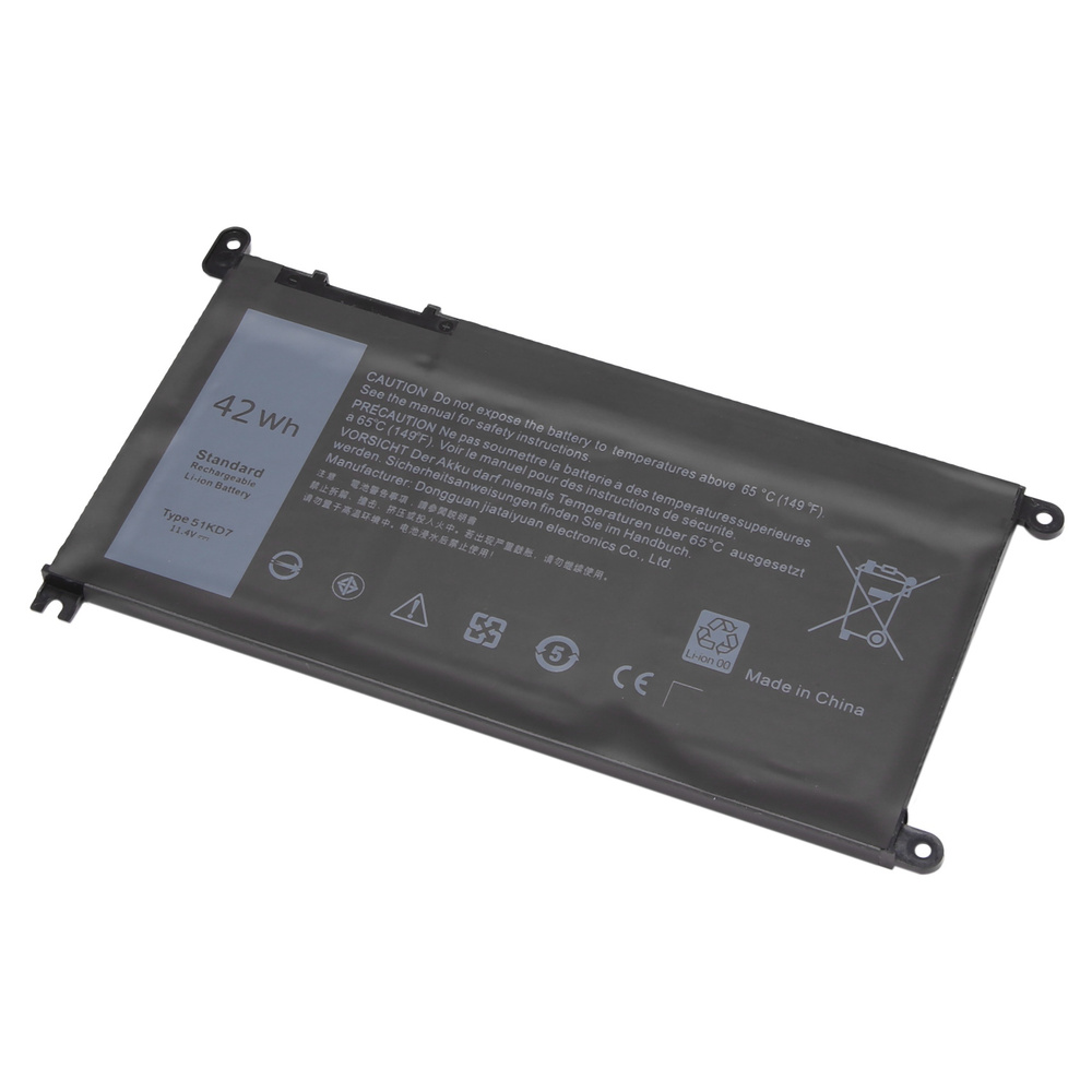 АКБ 51KD7 для ноутбука Dell 3180/3189 11.4V 3510mAh (Org)