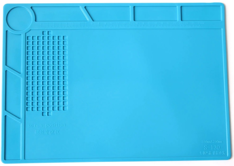 Коврик для ремонта выдерживающий температуру 500 градусов 340*230 мм