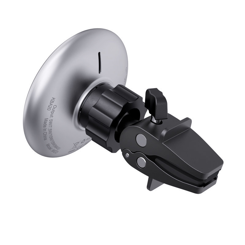 Держатель автомобильный ACEFAST D3 magnetic wireless charging car holder, серый