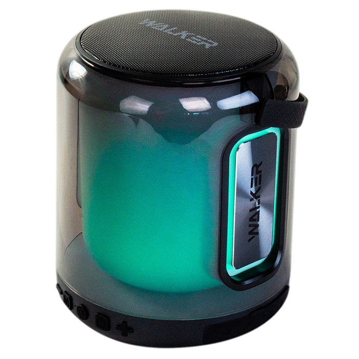 Колонка портативная WALKER WSP-180 Bluetooth, черная